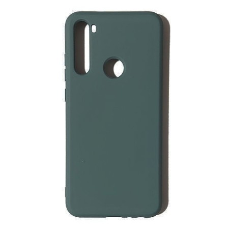 Funda Gel Tacto Silicona Verde Xiaomi Redmi Note8 T