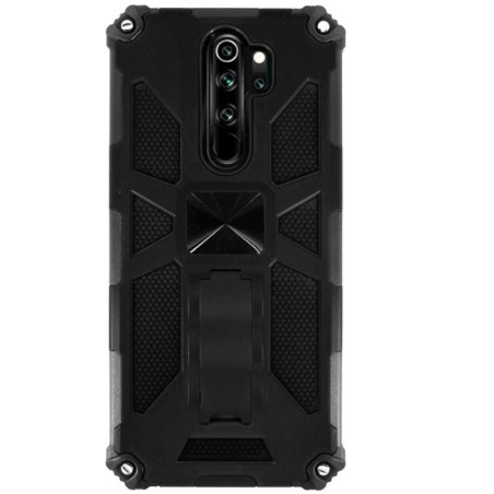 Carcasa Reforzada Negra con Soporte Xiaomi Redmi9