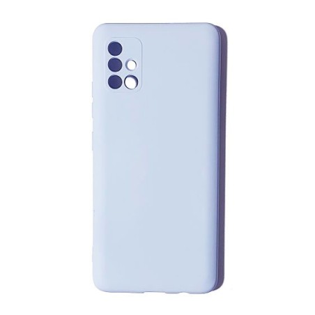 Funda Gel Tacto Silicona Malva Samsung Galaxy A51 5G