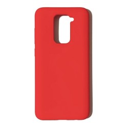 Funda Gel Tacto Silicona Roja Xiaomi Redmi Note9