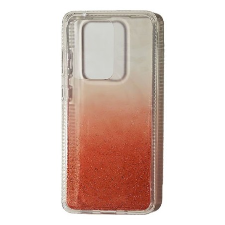 Carcasa Reforzada Transparente Brilli Rosa Samsung Galaxy S20 Ultra