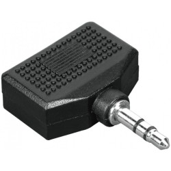 Adaptador Audio Vivanco Jack 3.5mm a 2x Jack 3.5mm Hembra