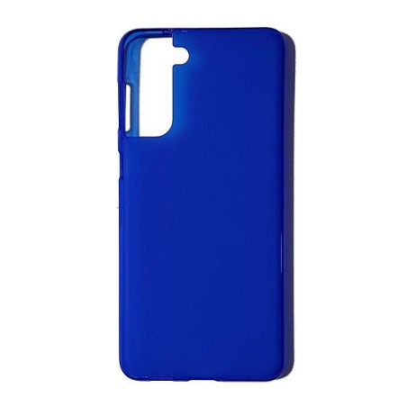 Funda Gel Basic Azul Samsung Galaxy S21 Plus