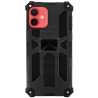 Carcasa Reforzada Negra con Soporte iPhone 12 Pro Max