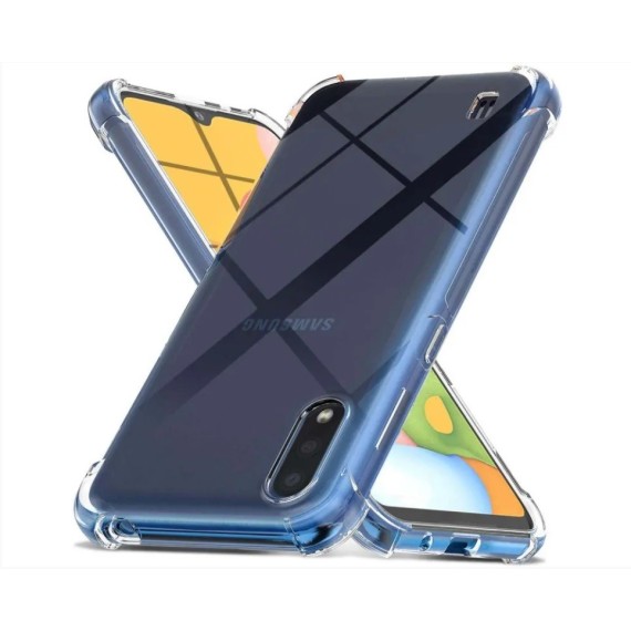 Carcasa Reforzada Transparente Premium Samsung Galaxy A01 Core