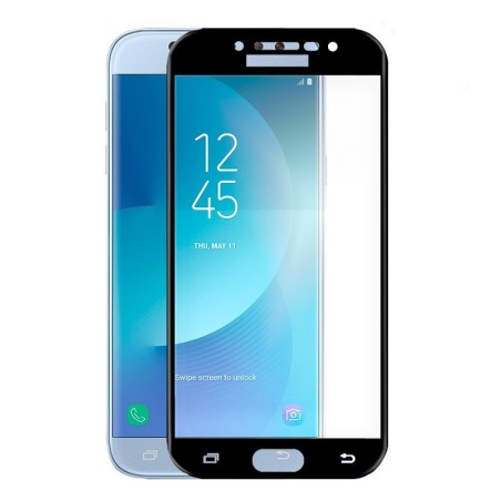 Protector Pantalla Full 3D Negra Cristal Templado Samsung Galaxy J5 2017