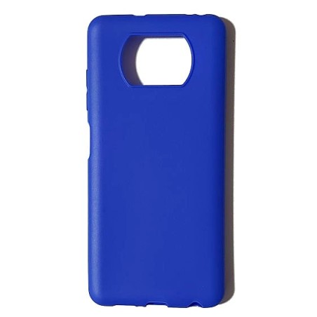 Funda Gel Basic Azul Xiaomi PocoPhone X3 / X3 Pro