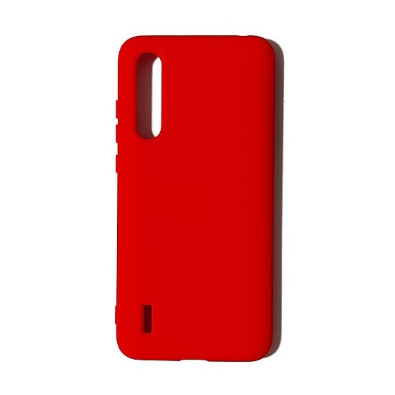 Funda Gel Tacto Silicona Roja Xiaomi Mi9 Lite