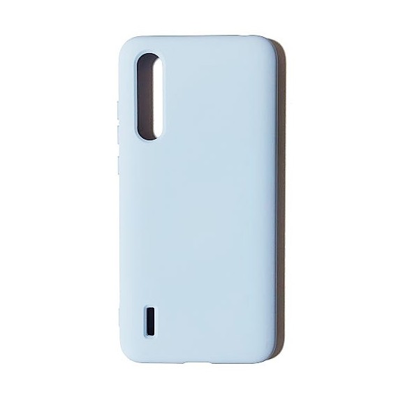 Funda Gel Tacto Silicona Azul Xiaomi Mi9 Lite