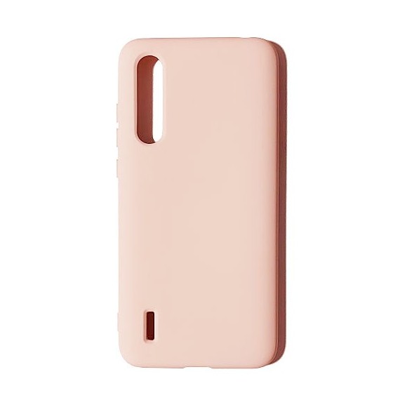 Funda Gel Tacto Silicona Rosa Xiaomi Mi9 Lite