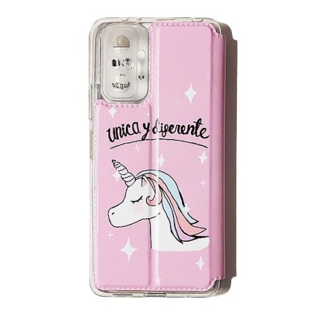Funda Libro Unicornio Xiaomi Redmi Note10 Pro