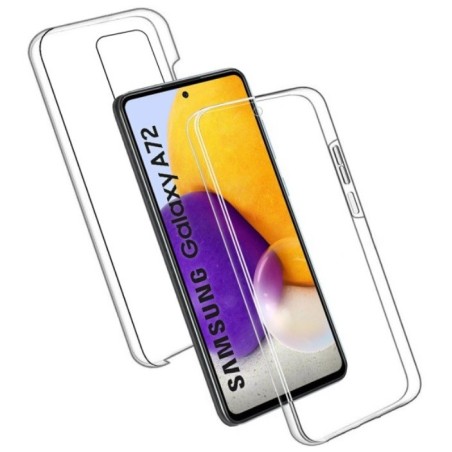 Funda Doble Cara 360º Transparente Samsung Galaxy A72