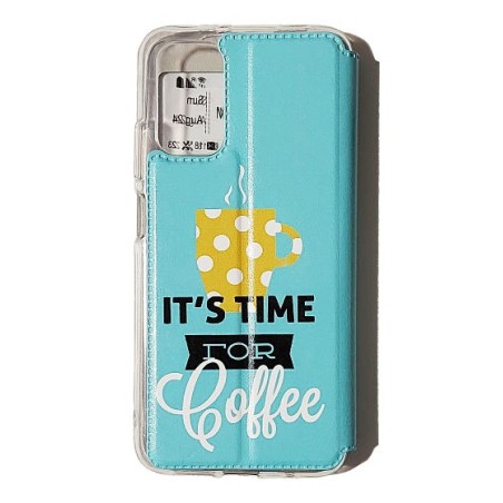 Funda Libro It's Time For Coffee Xiaomi Redmi 9T / PocoPhone M3