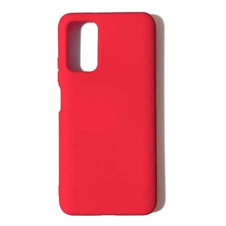 Funda Gel Tacto Silicona Roja Xiaomi Redmi 9T / PocoPhone M3