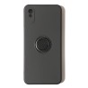 Carcasa Reforzada Negra + Anillo Magnético Xiaomi Redmi 9A / 9AT