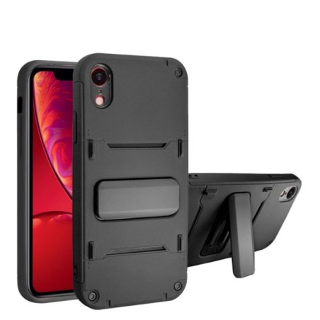 Carcasa Antigolpe Negra con Soporte iPhone 12 Pro Max