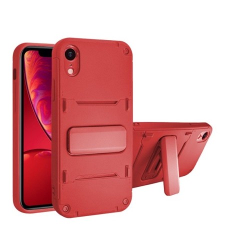 Carcasa Antigolpe Roja con Soporte iPhone 6 Plus / iPhone 7 Plus / iPhone 8 Plus