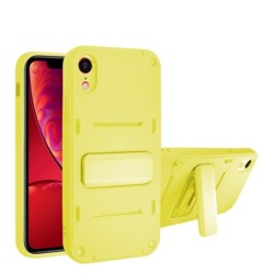 Carcasa Antigolpe Amarilla con Soporte iPhone 6 Plus / iPhone 7 Plus / iPhone 8 Plus