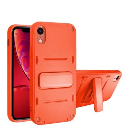 Carcasa Antigolpe Naranja con Soporte iPhone 6 Plus / iPhone 7 Plus / iPhone 8 Plus