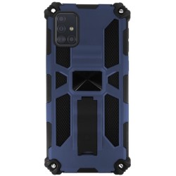 Carcasa Reforzada Azul con Soporte Samsung Galaxy A52 / A52S 5G