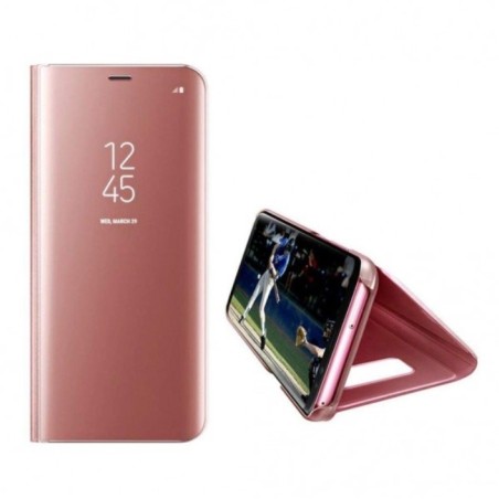 Funda Libro Clear View Rosa Samsung Galaxy A72 5G