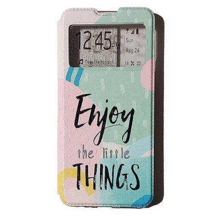 Funda Libro Enjoy the Little Things Huawei P Smart 2021