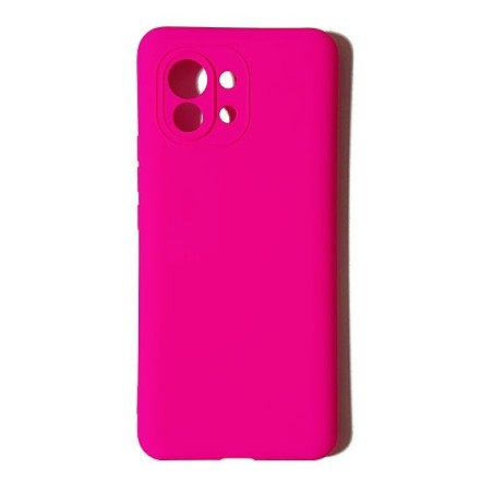 Funda Gel Tacto Silicona Rosa Xiaomi Mi 11 / Mi 11 Pro