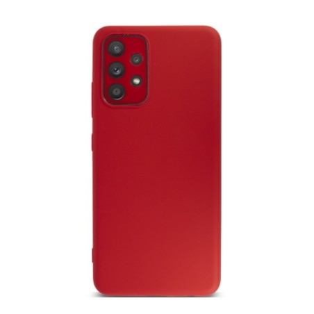 Funda Gel Tacto Silicona Roja Xiaomi Redmi Note10 / Note10S