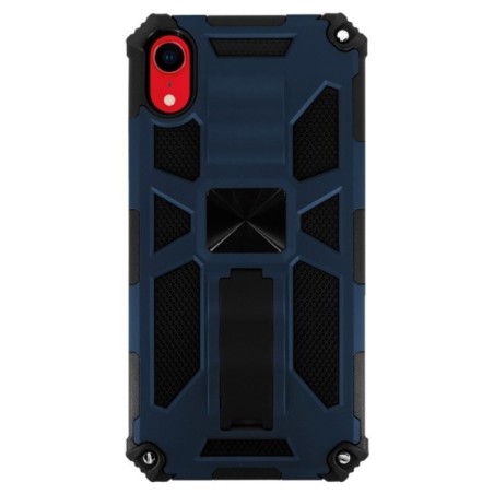 Carcasa Reforzada Azul con Soporte iPhone XR