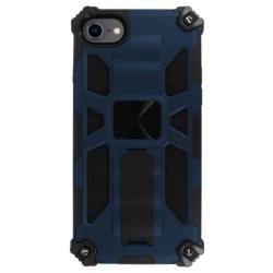 Carcasa Reforzada Azul con Soporte iPhone 6 / iPhone 6S / iPhone 7 / iPhone 8 / iPhone SE 2020