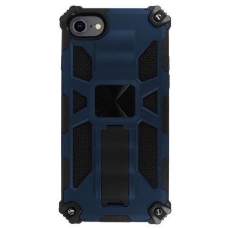 Carcasa Reforzada Azul con Soporte iPhone 6 / iPhone 6S / iPhone 7 / iPhone 8 / iPhone SE 2020