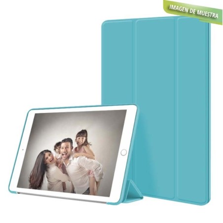 Funda Libro Smart Cover Azul Turquesa Samsung Galaxy Tab A7 Lite