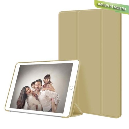Funda Libro Smart Cover Dorada Samsung Galaxy Tab A7 Lite