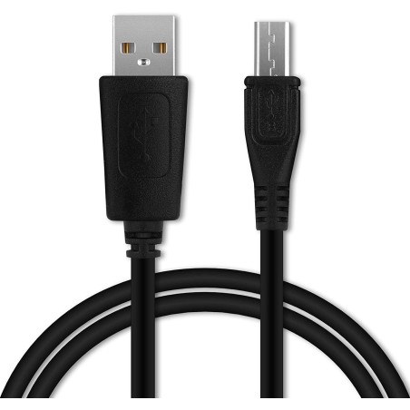 Cable de Datos y Carga USB A a Micro USB Conector Largo 1m