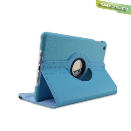 Funda Libro Giratoria Azul Claro iPad Mini 1/2/3