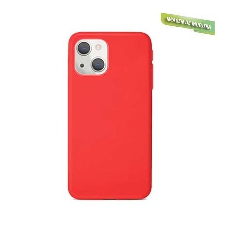 Funda Gel Tacto Silicona Roja Xiaomi Mi 11 Lite