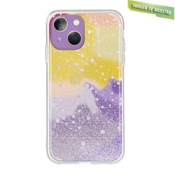 Carcasa Reforzada Premium Transparente Purpu Multicolor iPhone 11 Pro