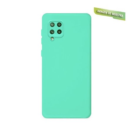 Funda Gel Tacto Silicona Azul Turquesa Xiaomi Mi 11 T / Mi 11 T Pro
