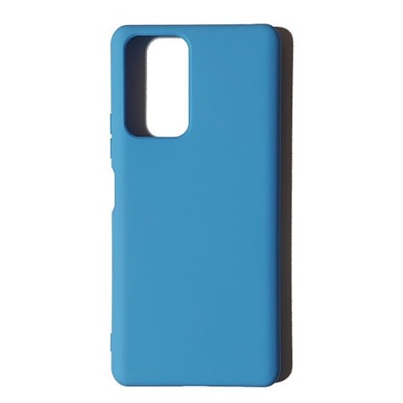 Funda Gel Tacto Silicona Azul Xiaomi Redmi Note10 Pro