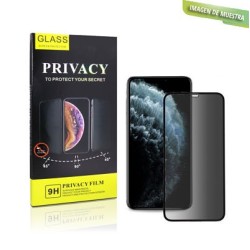 Protector Pantalla Privacidad Full 3D Negra Cristal Templado iPhone Xs Max / iPhone 11 Pro Max