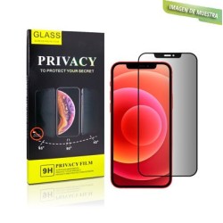 Protector Pantalla Privacidad Full 3D Negra Cristal Templado iPhone 13 Mini