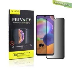 Protector Pantalla Privacidad Full 3D Negra Cristal Templado Samsung Galaxy A31 / A32 4G