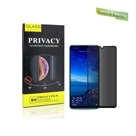 Protector Pantalla Privacidad Full 3D Negra Cristal Templado Samsung Galaxy A52 / A52S