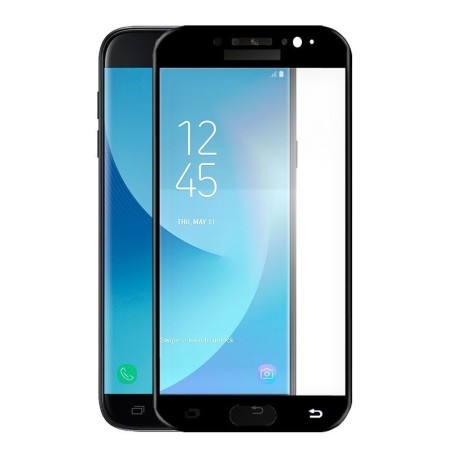 Protector Pantalla Full 3D Negra Cristal Templado Samsung Galaxy J7 2017