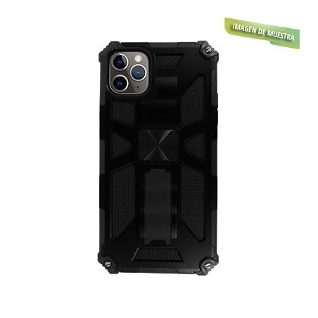 Carcasa Reforzada Negra con Soporte iPhone 11 Pro Max