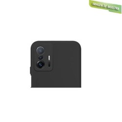 Funda Gel Tacto Silicona + Colgante Negra Xiaomi Mi 11 T / Mi 11 T Pro