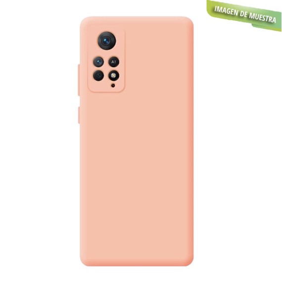 Funda Gel Tacto Silicona Rosa Xiaomi Redmi Note11 4G / Note11S