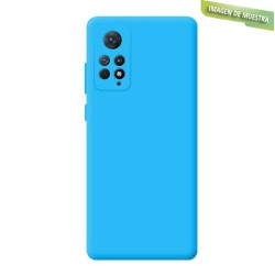 Funda Gel Tacto Silicona Azul Xiaomi Redmi Note11 4G / Note11S