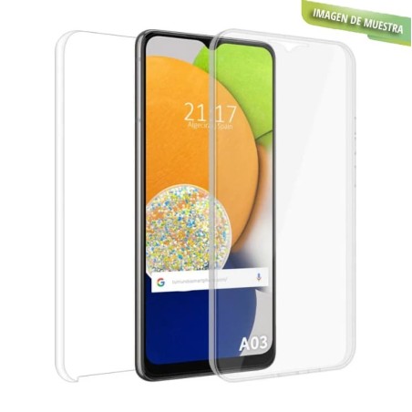 Funda Doble Cara 360º Transparente Samsung Galaxy A03