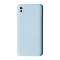 Funda Gel Tacto Silicona Azul Xiaomi Redmi 9A / 9AT